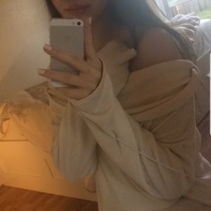 Urban Outfitters Sweaters - Out From Under Luna Off-The-Shoulder Top Urban Outfitters Sweaters - Out From Under Luna Off-The-Shoulder Top